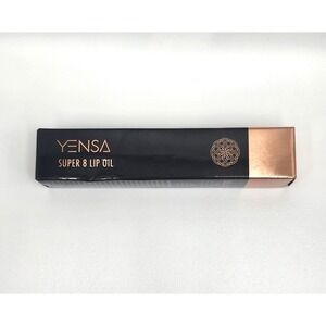 Yensa Super 8 Lip Oil Pink Shine 0.23oz / 6.8ml Superfood Full Size New NIB